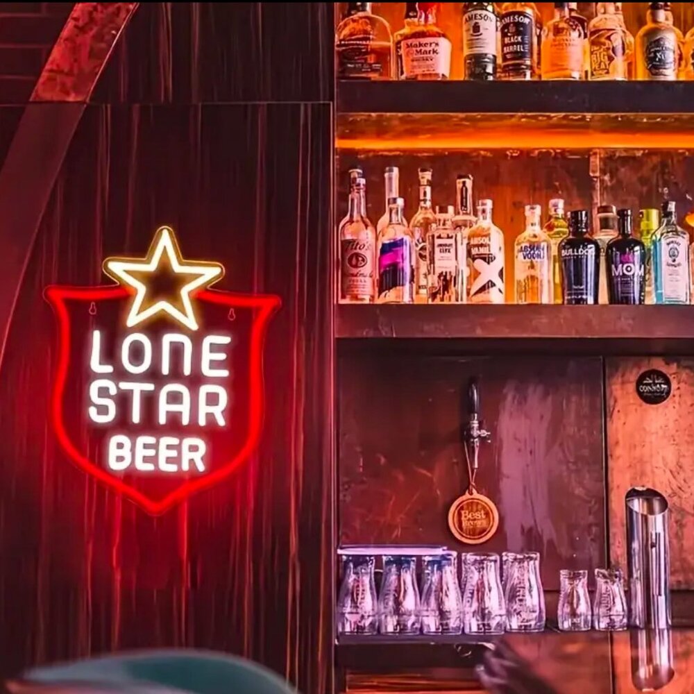 LONG STAR NEON LED SIGN - Picture 4 of 4